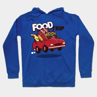 Funny Cute Original Kawaii Junk Food Road Trip Cute Meme For Foodies Hoodie